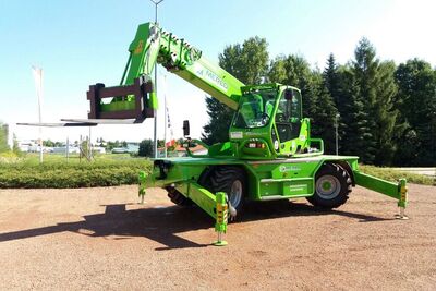 Höhenzugangstechnik im Einsatz - Teleskostapler