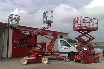 Höhenzugangstechnik - Scheren-Hebebühnen