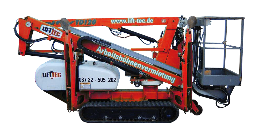 Raupenarbeitsbühne 12m RGT 12 Meter Arbeitshöhe - LIFTTEC
